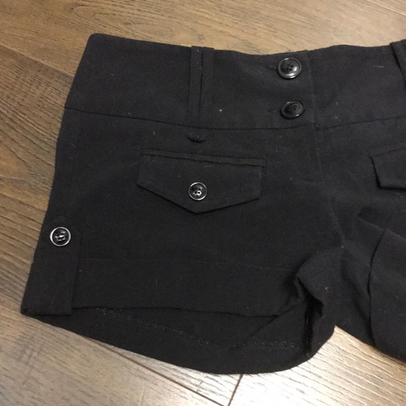 Charlotte Russe black shorts size 3 - Picture 2 of 3